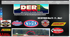 Desktop Screenshot of derracingseries.com